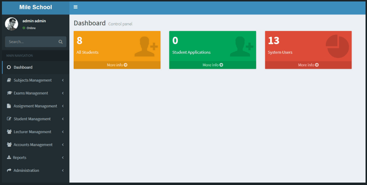 School Management System by Virtual Tech Ltd